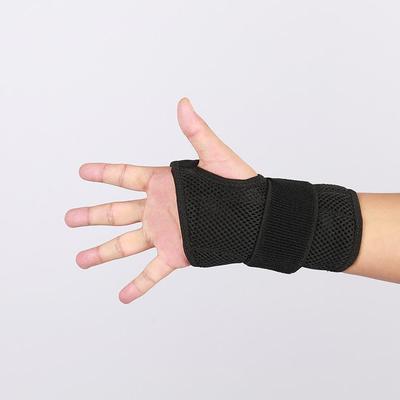 直销新款透气式铝片护手掌 加压缠绕助力带加压举重护腕健身护腕