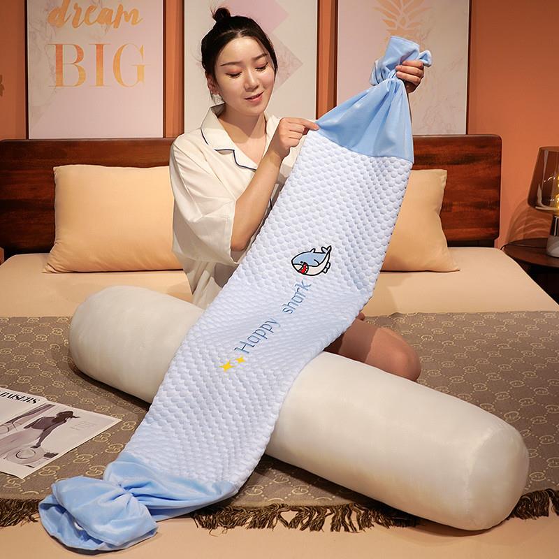 直销新款可爱长条抱枕女生侧睡夹腿男生款卧室孕妇睡觉抱着专用床