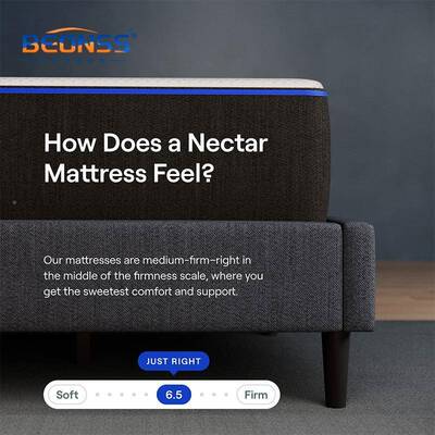 胶EWX记忆床透凝气冷却高棉垫密度加厚床垫