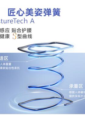 魔席师VPJ美姿弹簧胶乳床垫家术用梦思可调节