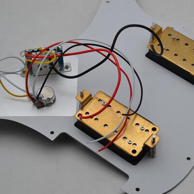 双双电吉他拾音器面板STSQHH电吉他护板前盖板线路总成珍珠色