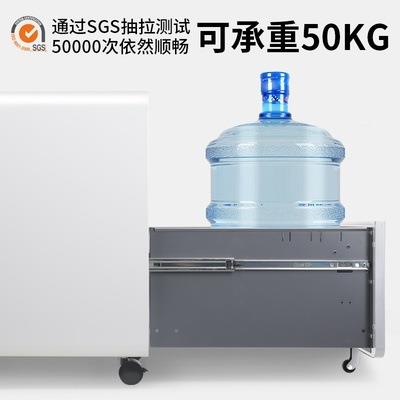 桌移下屉活动办柜公室三抽带锁YH022动柜资料档案文件收纳柜储物
