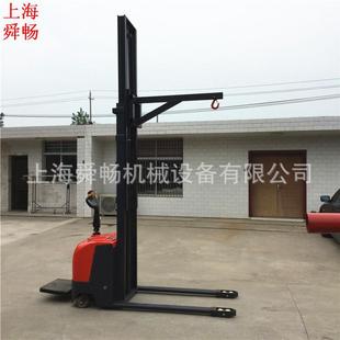 全电动升降堆高车智能升高动堆垛606挂钩式 上海吊臂式 自升机降叉