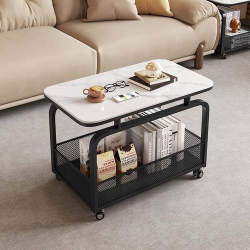 油几风客厅沙发侧边边意式极简han1623收纳小奶推车置物可移动茶