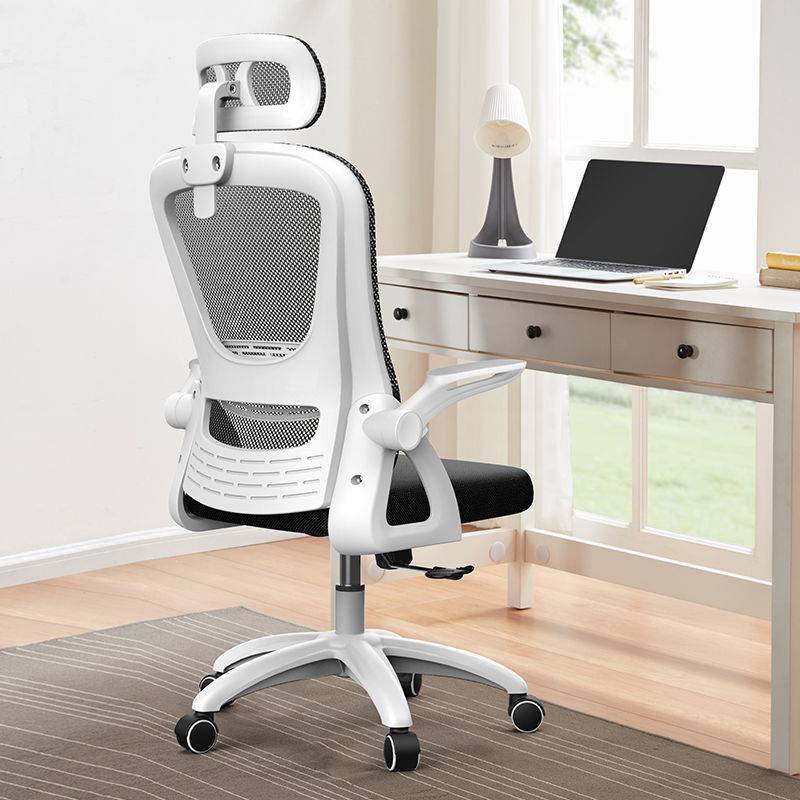 电脑椅家用办公椅网布升降旋转职员电竞椅宿舍人体学座椅子钢包邮