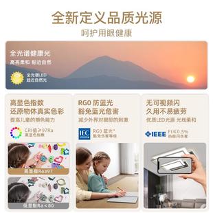 现代简约大气家用护眼室吸顶灯灯中88560山卧 2客厅主灯024年新款