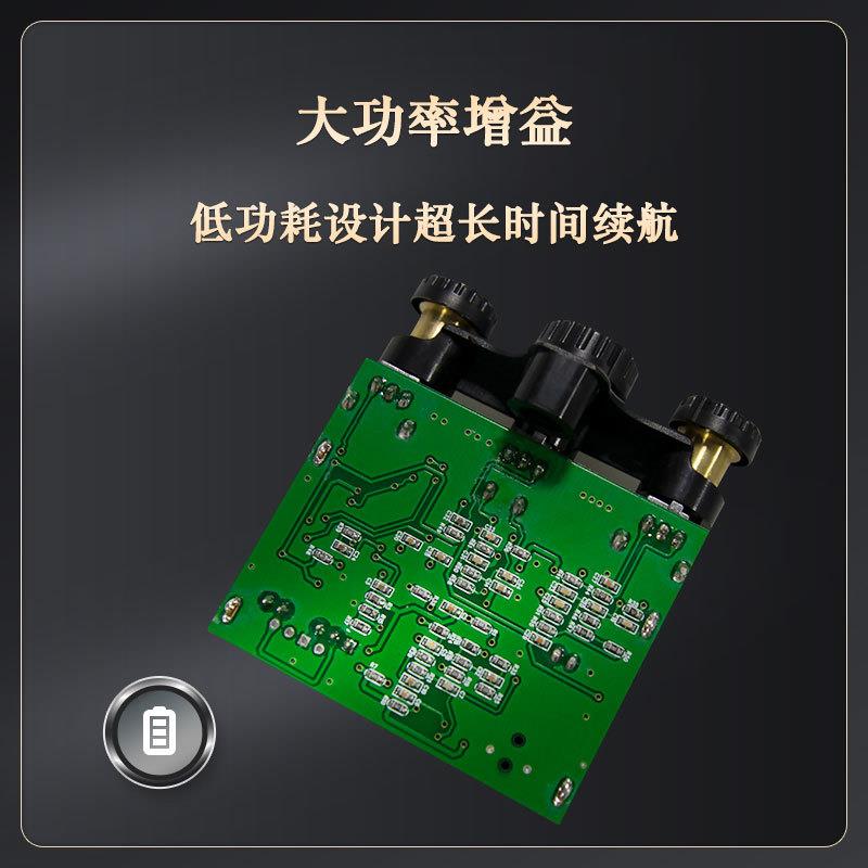 木吉他拾音器乐器扩音器eq民谣古典麦克风带打板升级版拾音器