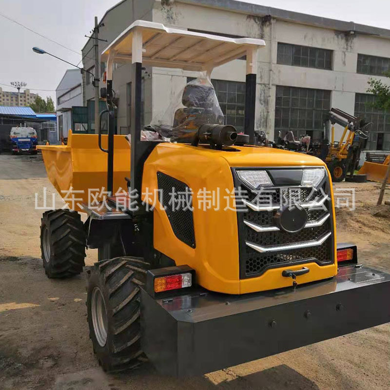 柴油前置自卸翻斗工程车
