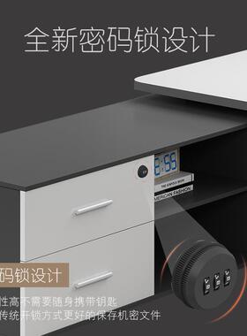 管办办家具老板桌简约现代总MFM-028裁公经理办公桌子主公室桌椅