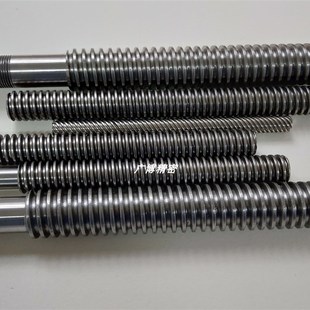 45梯形絲桿T型m絲桿粗牙絲杠梯形螺桿方扣牙條加工tr16t20t30