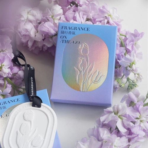 伴手礼香薰香氛花开辰锦随行石膏香挂送伴娘伴手礼礼盒搭配礼物