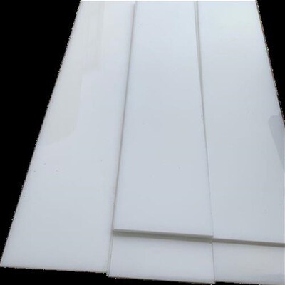 四氟防震垫板聚四氟乙烯板材高耐磨PTFE板楼梯滑动支座板5mm 裁切