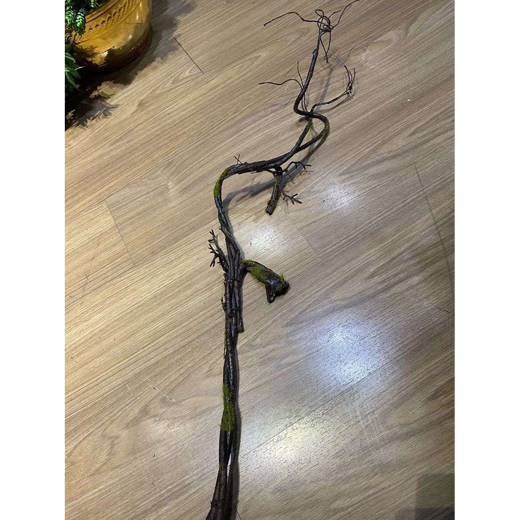 仿真枯枝枯藤树枝内含铁丝随意造型枯田园假树仿真花软装树藤单只