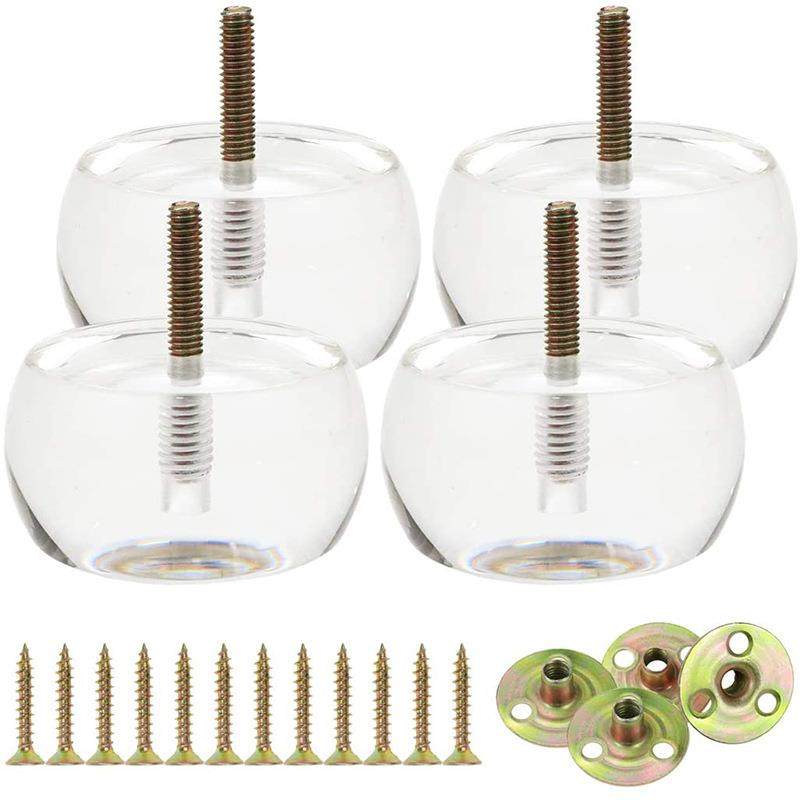 亚克力透明圆饼沙发腿有机玻璃茶几脚家具柜脚床脚椅子脚桌脚家居,电子元器件市场,集成电路（IC）,淘宝优惠券,粉丝福利购,淘宝优惠卷