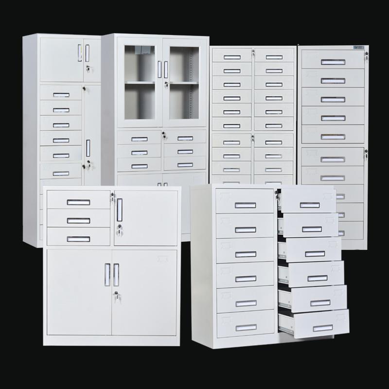 铁皮多斗柜抽屉式文件柜钢制24斗柜票据柜整理柜办公室资料目录柜