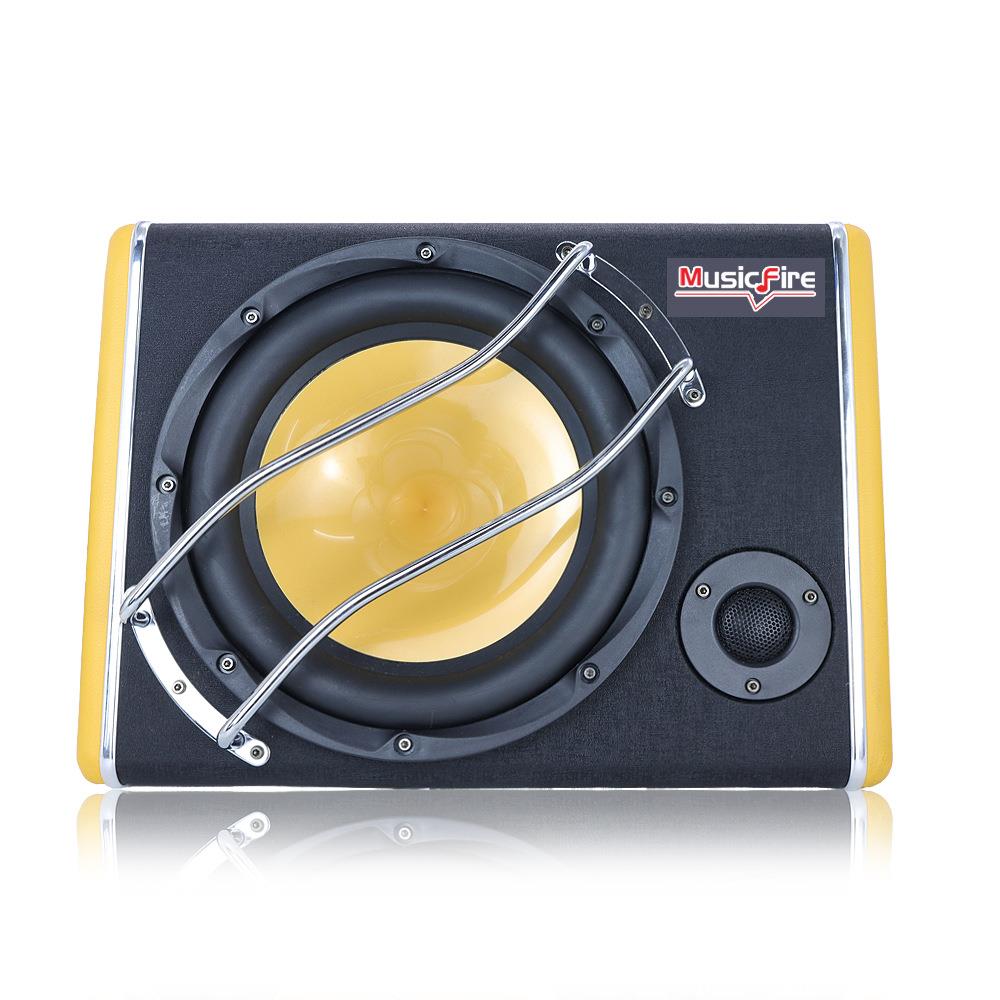 车载有源低音炮10寸带高音带功放超大功率纯重低音汽车低音炮改装