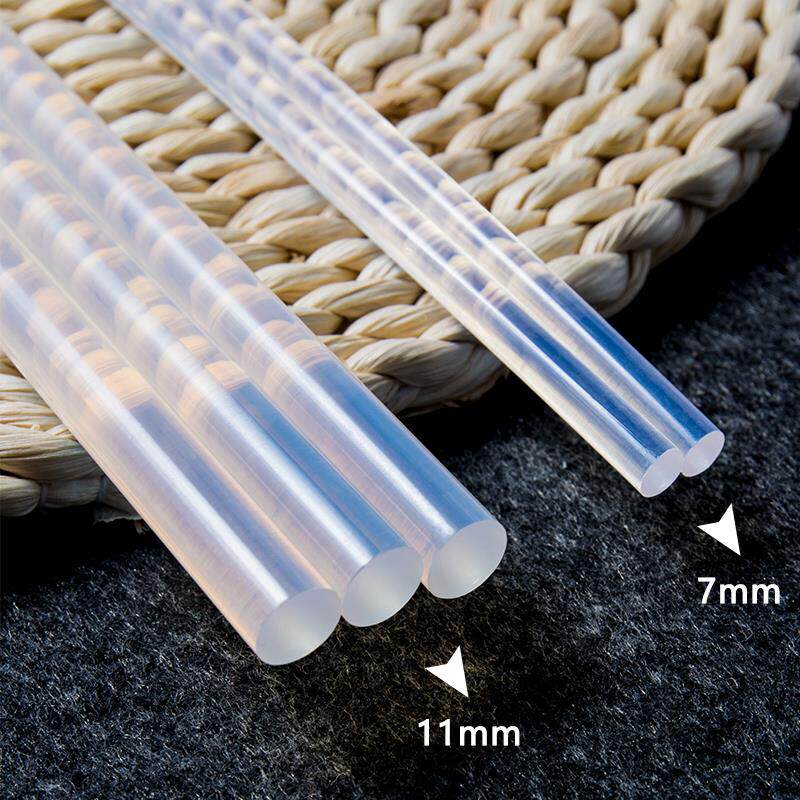 速发热熔胶棒高粘胶棒7mm11mm胶条热熔胶家用强力手工热溶融胶枪