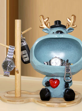 速发轻奢柜纳架摆件入户玄关鞋居装饰品创意乔迁新收开业礼品