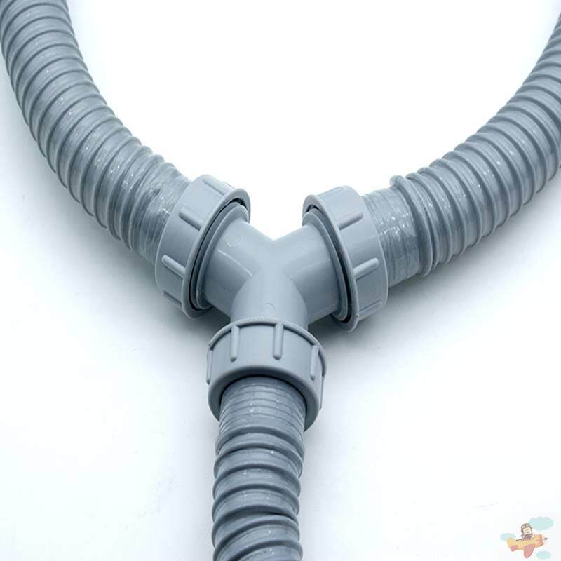 速发管手池y型三三排水管配件洗衣机下水洗软管接头浴缸通头通