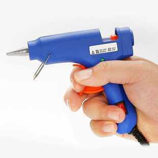 速发热熔胶枪 电熔胶抢工具7mm 手工小号家用热融热溶枪送胶棒