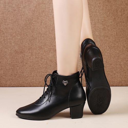 速发底季高帮舞鞋成人中跟交夏水兵舞成人软谊拉丁