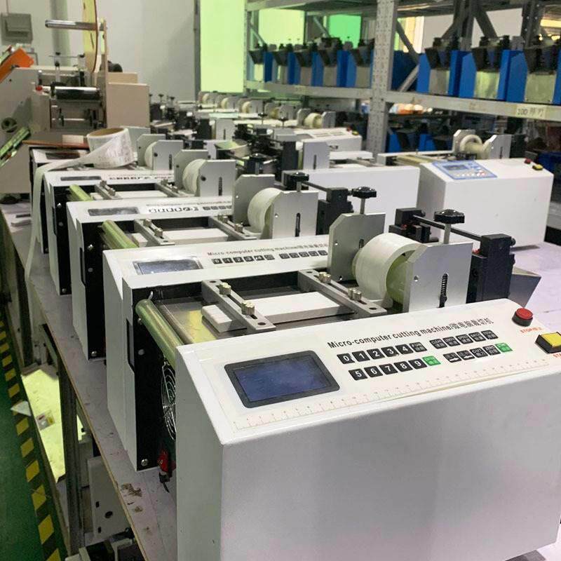 速发新品热机缩JEX管管机丝包v绳裁切漆钢线铁切割切机矽胶管氟龙
