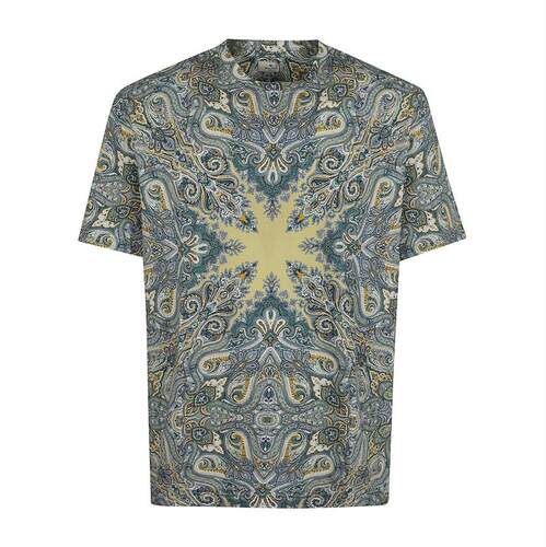 Etro 艾绰 男士 SS26 T恤 Etro Roma 全印花