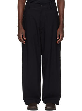 Studio Nicholson 男士 长裤 黑色 Mura