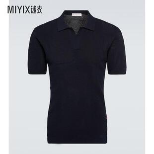 Brown Roddy Orlebar 男款 针织Polo衫 迷衣时尚