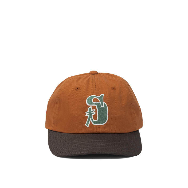 St&uuml;ssy 斯图西 男士 FW25 帽子 橙色棉