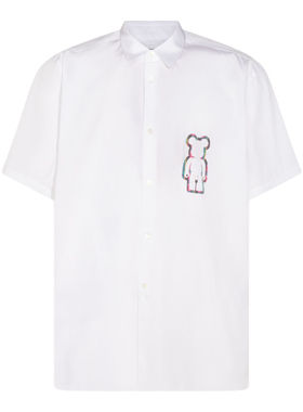 Comme des Garçons川久保玲 男士 春夏新品 衬衫 白色棉质衬衫