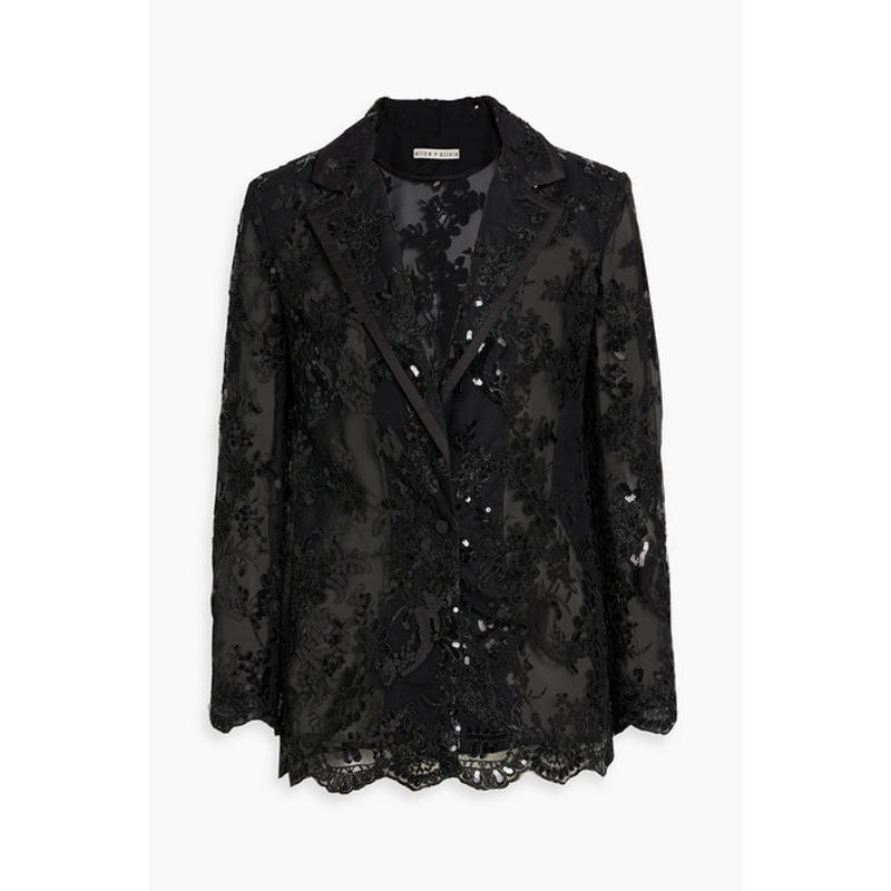 Alice + Olivia 女士 夹克 Judith 精饰薄纱西装外套