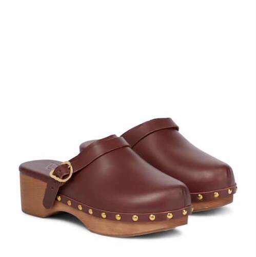 Ancient Greek Sandals 女士 凉鞋 经典款封口皮质木屐