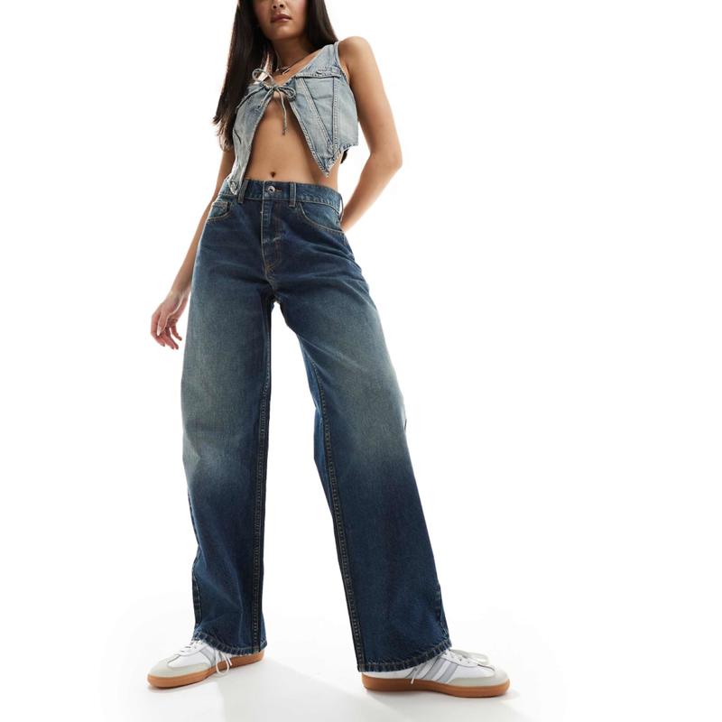 Collusion 女士 牛仔长裤