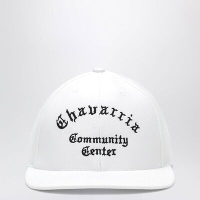 Willy Chavarria 男士 FW26 帽子 COMMUNITY CENTER 黑色聚酯