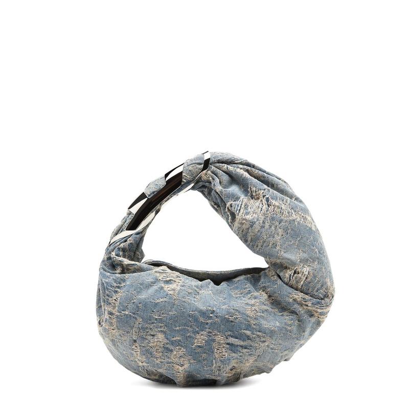 Diesel 女士 SS25 单肩包 Grab-D 拉链手提包