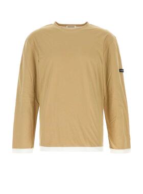 Namacheko 男士 SS25 T恤 浅褐色棉质T恤