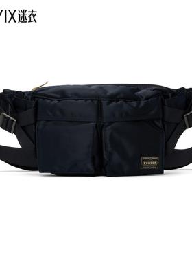 PORTER - Yoshida & Co 男款海军蓝 Tanker Fanny 腰包 迷衣时尚