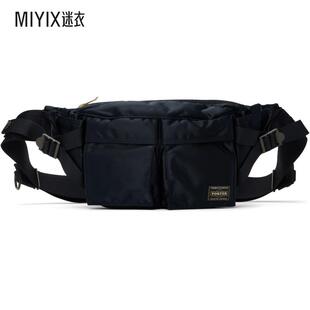 PORTER - Yoshida & Co 男款海军蓝 Tanker Fanny 腰包 迷衣时尚