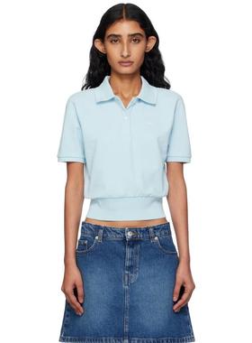 A.P.C. 女士 POLO衫 蓝色 Océane Polo 衫