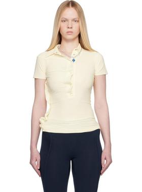 Ottolinger 女士 POLO衫 灰白色 Twisted Reversed Polo 衫