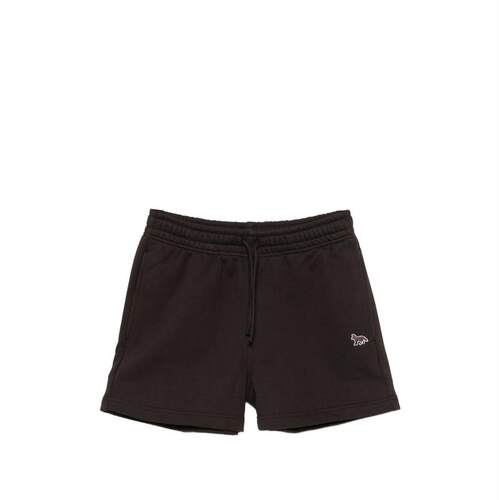 Maison Kitsuné 女士 SS26 短裤 棕色 Baby Fox Regular Jog