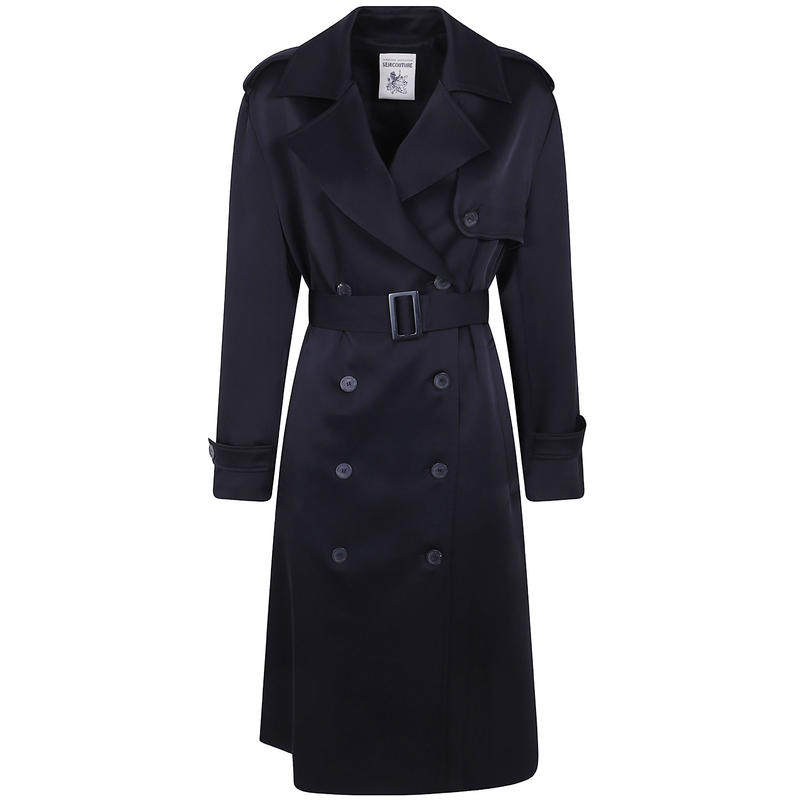 Semicouture 女士 FW26 风衣 "GWENDA" 双排扣