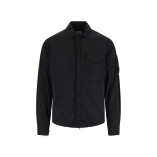 FW25 夹克 鏡片拉鍊襯衫 Company 男士 Chrome C.P. 公司