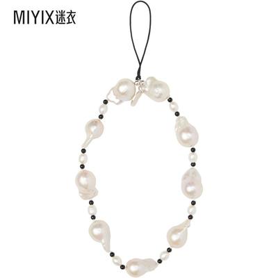 GOHAR WORLD 女款白色 Phone Charm Wristlet 手机挂带 迷衣时尚