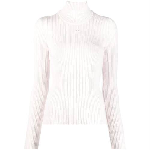 Courrèges 古未界 女士 SS26 毛衣 RE-EDITION 罗纹针织半高领