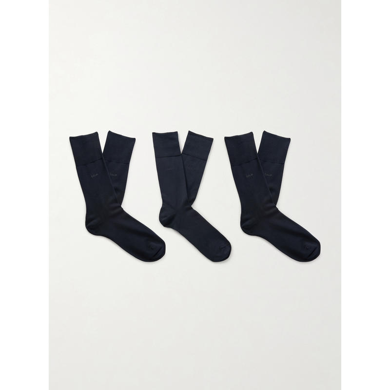 CDLP 男士 SS26 袜子 Pack Six 混纺棉袜子