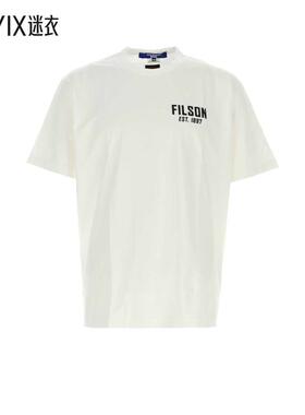 [秋冬新品]Junya Watanabe 男款白色棉质T恤 迷衣时尚