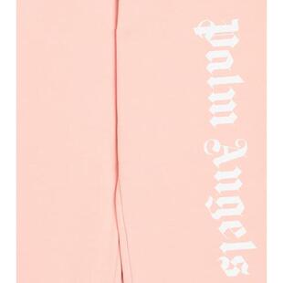 Palm Angels 棕榈天使 女童 运动长裤 徽标棉质针织运动裤童装