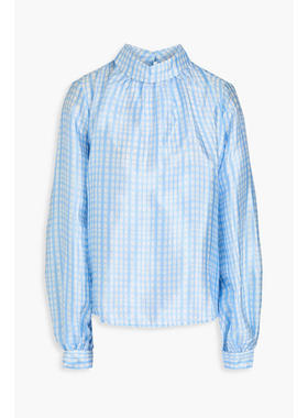 Stine Goya 女士 上衣 格纹缎面衫